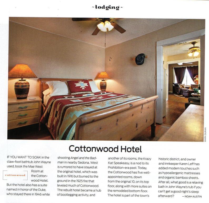 Cottonwood Hotel エクステリア 写真